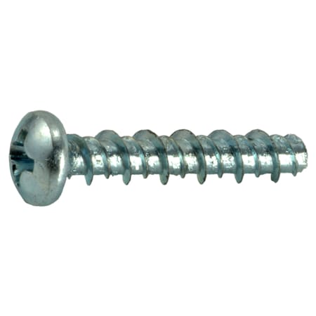Midwest Fastener #6 x 3/4 in Phillips Pan Machine Screw, Zinc Plated Steel, 45 PK 36203
